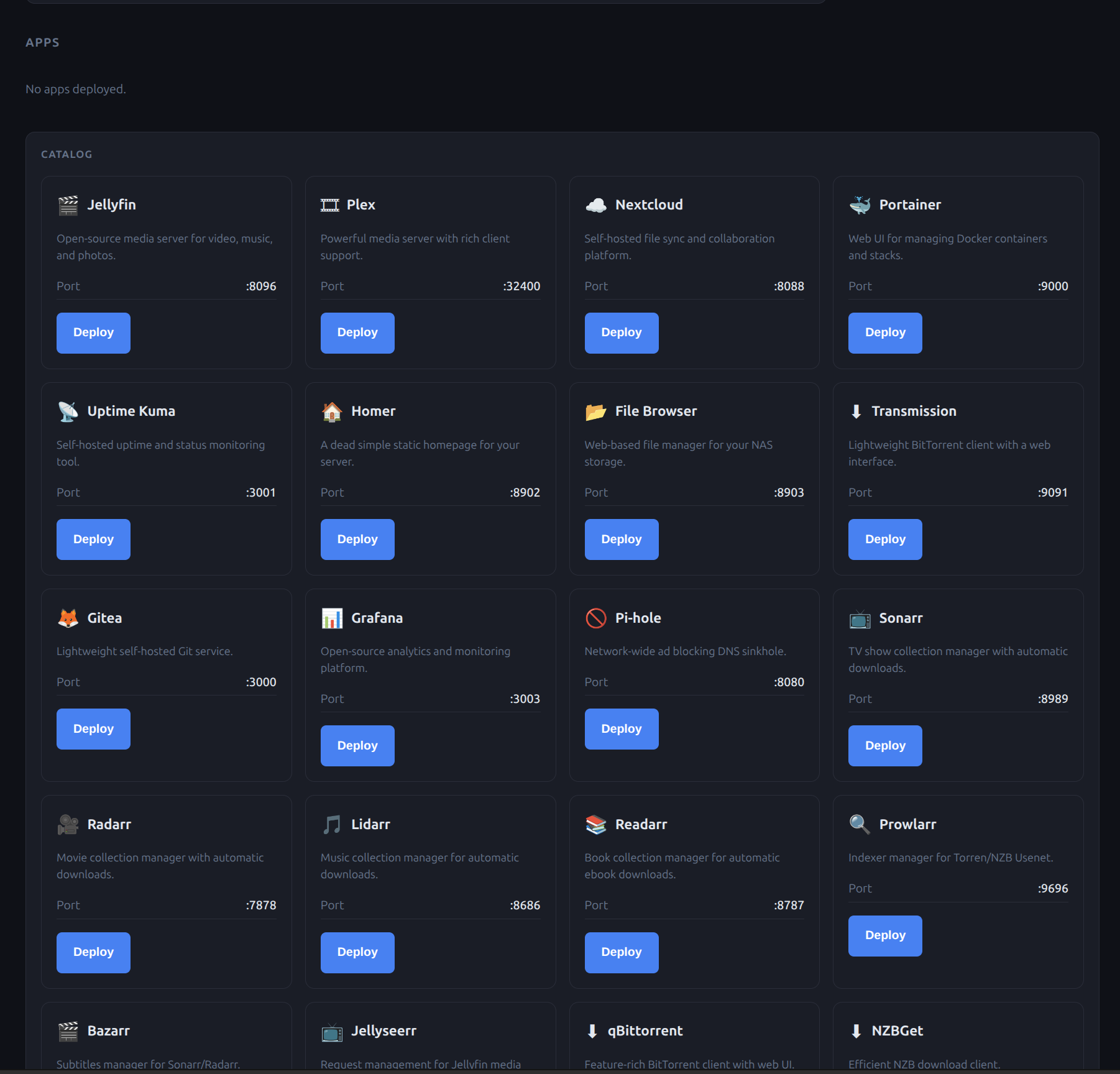 KilasOS App Catalog